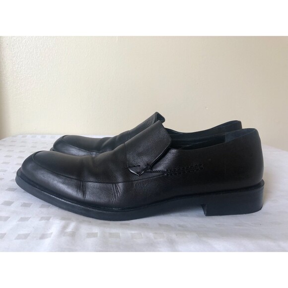 Calvin Klein Collection black leather loafer made in italy size US 11 main image 9